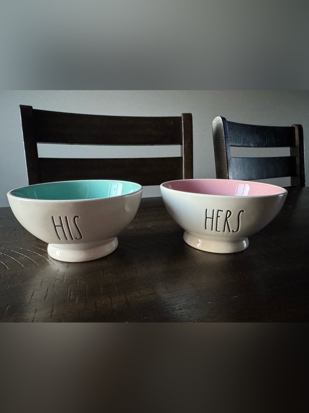 Rae Dunn His and Hers Bowls